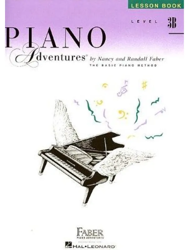 Autentický Piano Adventures Level 3B - Lesson Book (noty na sólo klavír)