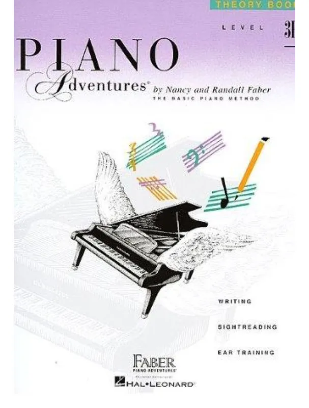 Piano Adventures Level 3B - Theory Book (noty na sólo klavír) Expresní Doručení