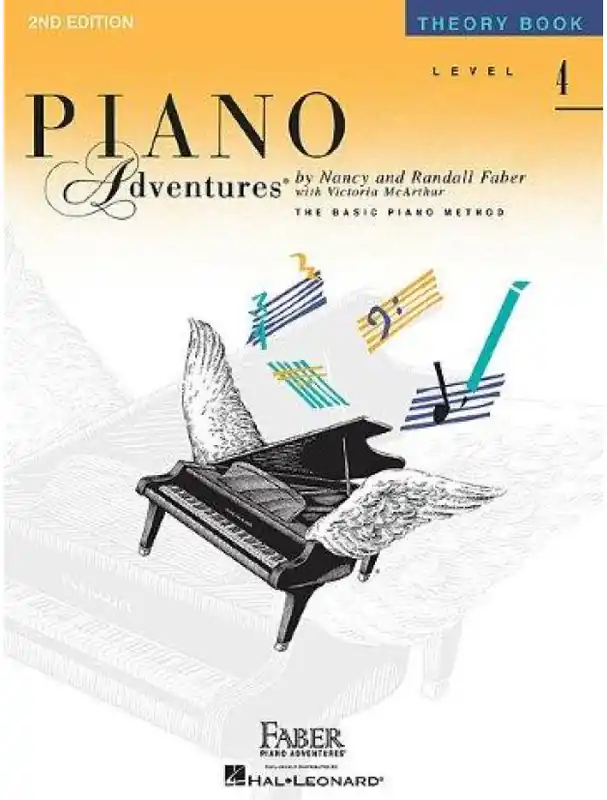 Piano Adventures Level 4 - Theory Book (noty na sólo klavír) Sleva