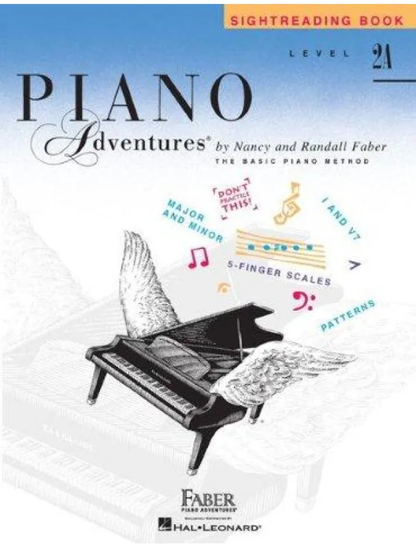 Rychlé Dodání Piano Adventures Sightreading Book - Level 2A (noty pro sólo klavír)