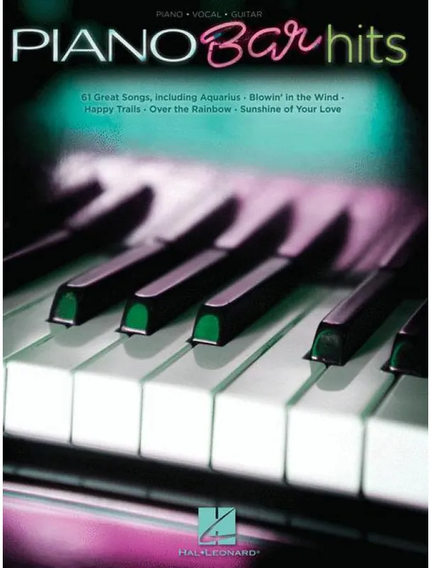 Hit Sezóny Piano Bar Hits (noty na klavír, zpěv, akordy)