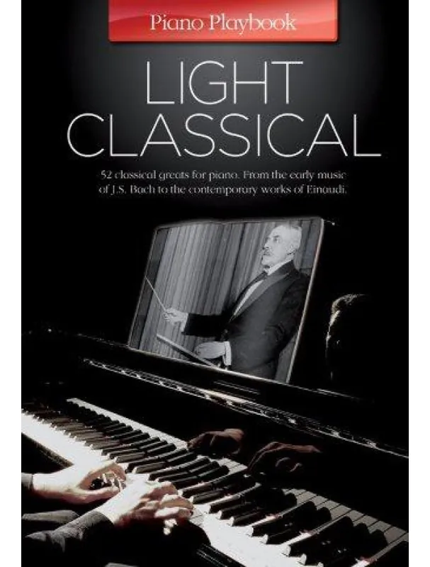 Vrácení Zdarma Piano Playbook Light Classical (noty na klavír)