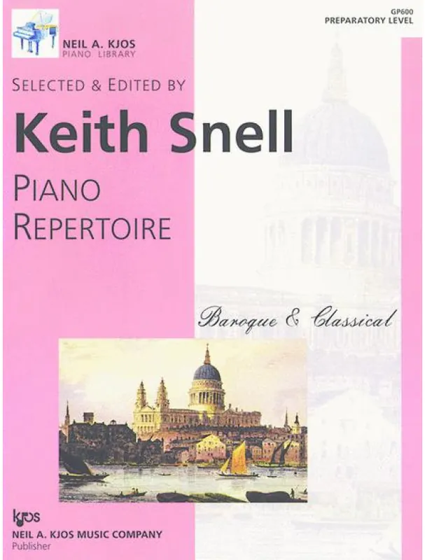 Piano Repertoire Baroque & Classical - Preparatory (noty na klavír) Hit Sezóny