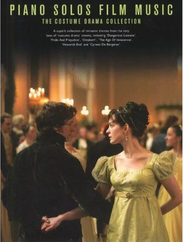 Piano Solos Film Music The Costume Drama Collection (noty, sólo klavír) Rychlé Dodání