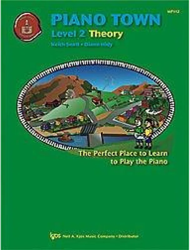 Zlevněný Piano Town Level 2 Theory (noty na sólo klavír)