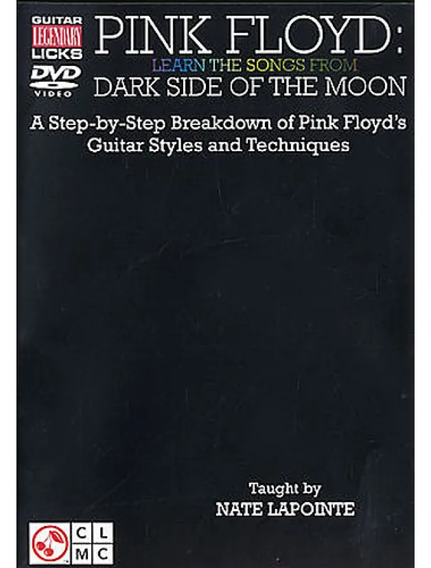 Pink Floyd Learn The Songs From Dark Side Of The Moon (video škola hry na kytaru) Zlevněný