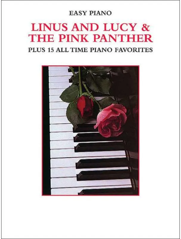 Pouze Dnes Pink Panther Plus 15 All Time Piano FavoritesLinus And Lucy & The Pink Panther Plus 15 All Time Piano Favorites (noty na snadný klavír)