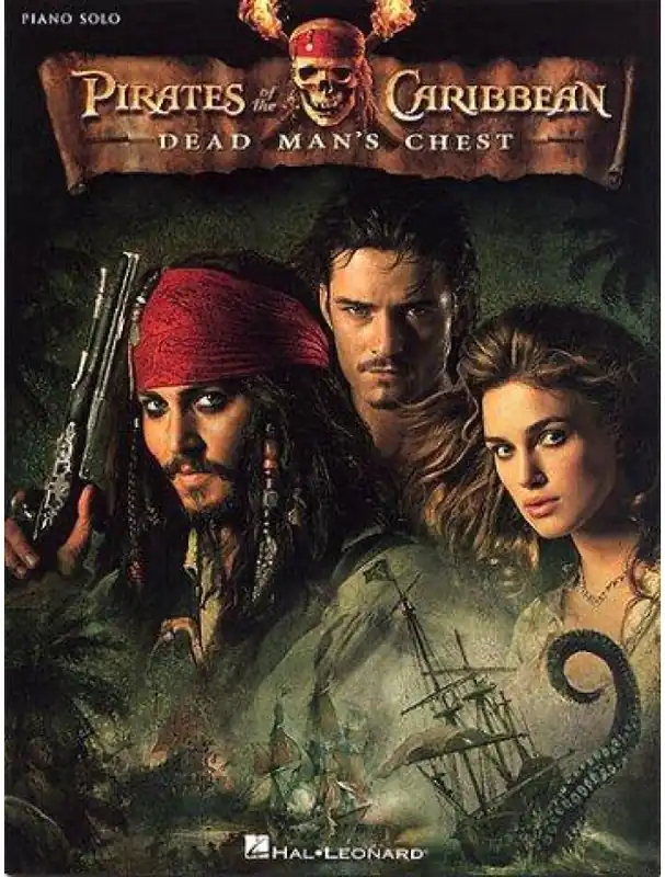Pirates Of The Caribbean Dead Man‘s Chest (noty na sólo klavír) Tovární Cena