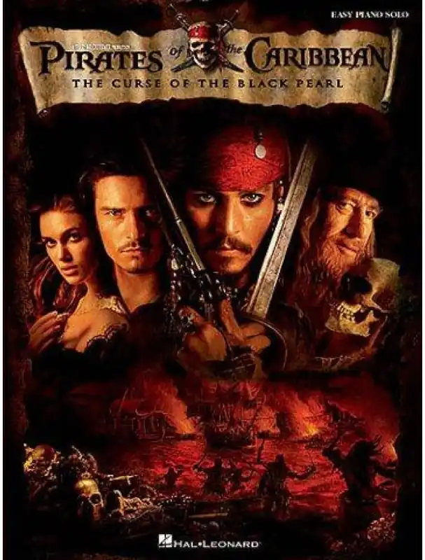 Dokud Zásoby Vydrží Pirates Of The Caribbean Easy Piano Solo (noty, sólo klavír)