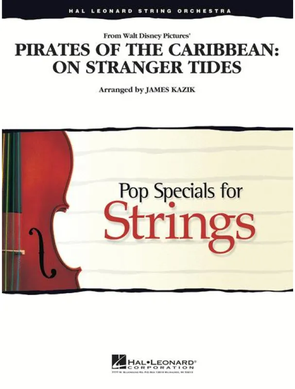 Top Prodej Pirates of the Caribbean On Stranger Tides / Piráti z Karibiku (noty pro smyčcový orchestr, party, partitura)