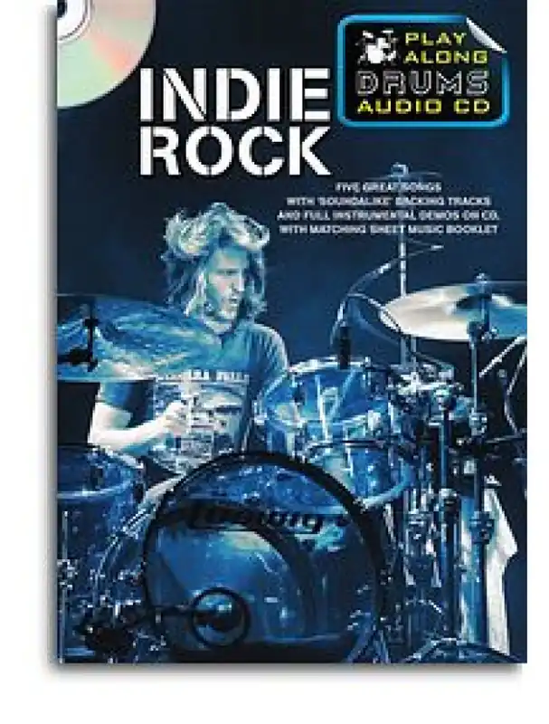 Must-Have Play Along Drums Audio CD Indie Rock (noty, bicí) (+CD)