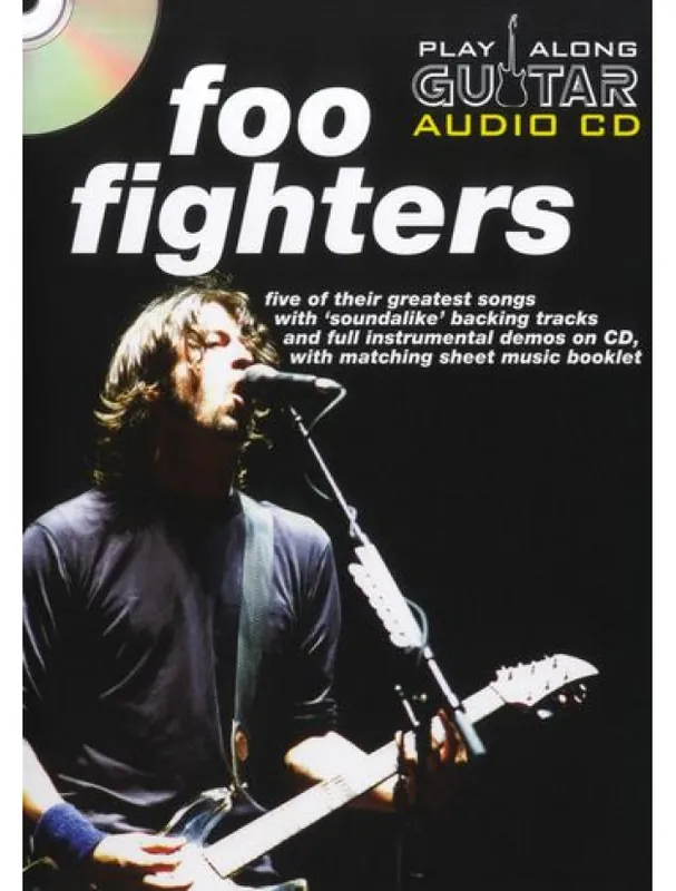 Top Prodej Play Along Guitar Audio CD Foo Fighters (tabulatury, noty, kytara) (+CD)