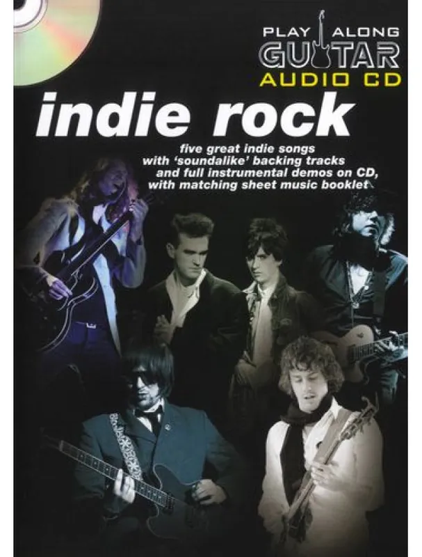 Play Along Guitar Audio CD Indie Rock (tabulatury, noty, kytara) (+CD) Výprodej