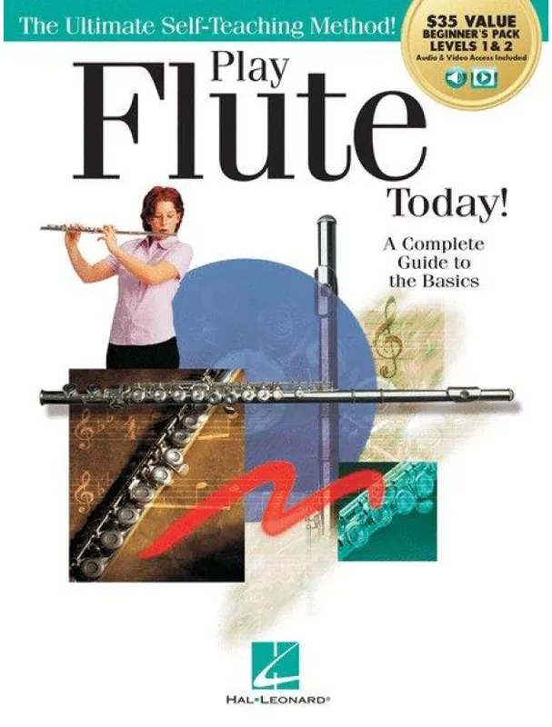 Odeslání Ihned Play Flute Today! Beginner‘s Pack (noty na příčnou flétnu) (+audio+video)