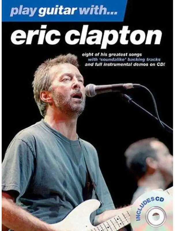 Expresní Doručení Play Guitar With... Eric Clapton (tabulatury, noty, akordy, kytara) (+audio)