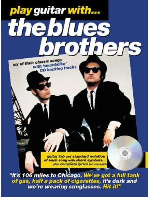 Play Guitar With... The Blues Brothers (tabulatury, noty, akordy, kytara) (+audio) Akční Nabídka