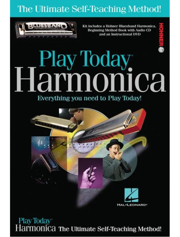 Nová Kolekce Play Harmonica Today! Complete Kit (noty na harmoniku) (+CD/DVD)