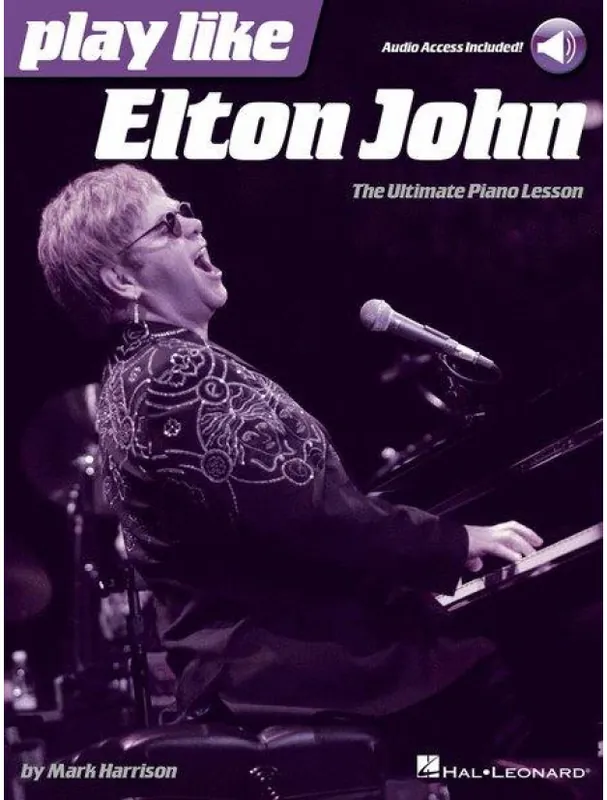 Play like Elton John (noty na klavír) (+audio) Vrácení Zdarma