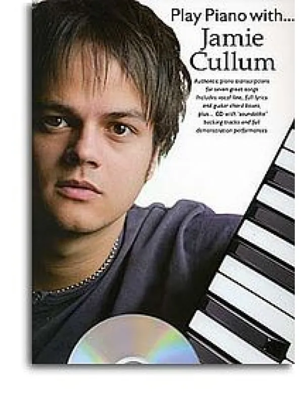Play Piano With... Jamie Cullum (noty na klavír, zpěv, akordy) (+audio) Značkový