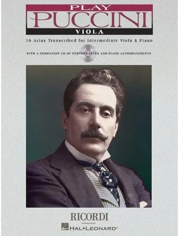 Nejprodávanější Play Puccini (noty na violu, klavír) (+audio)