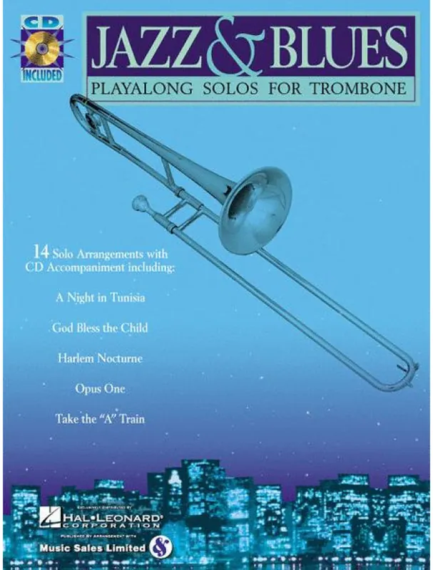 Sleva Play-Along Solos Jazz & Blues (noty na pozoun) (+audio)