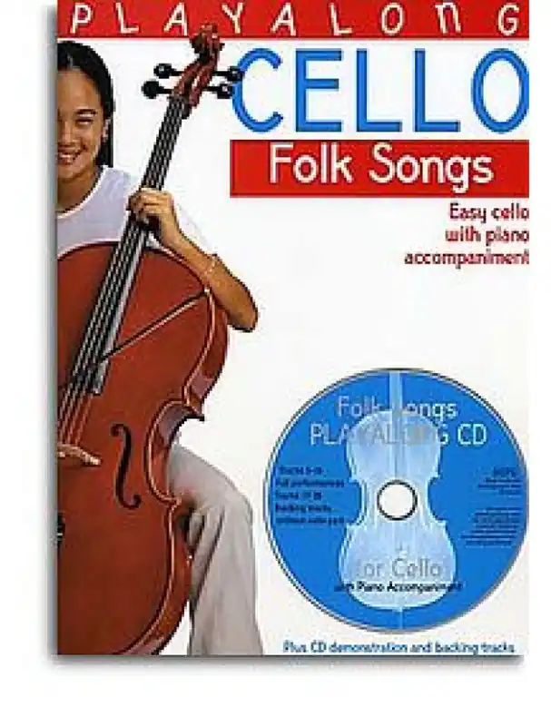Oblíbený Playalong Cello - Folk Tunes (noty na violoncello a klavír)