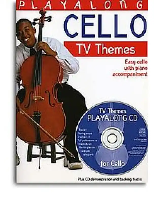 Playalong Cello TV Themes (noty na violoncello, klavír) Akční Cena