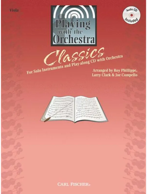 Nejlepší Volba Playing With Orchestra (noty na violu) (+audio)