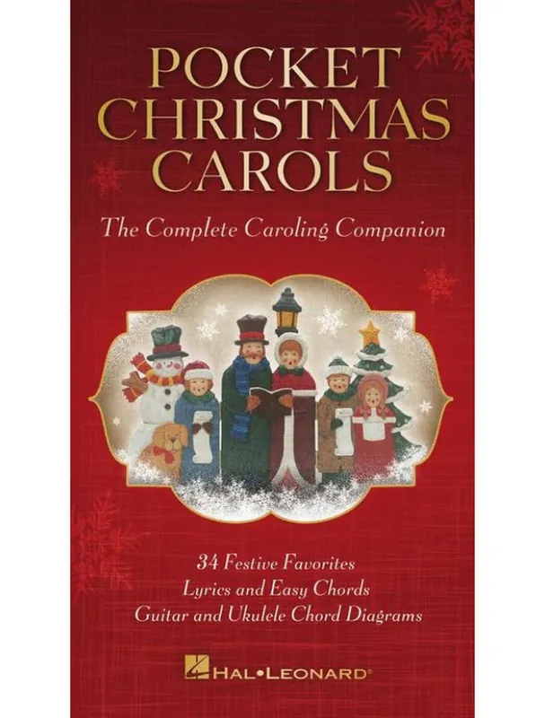 Novinka Pocket Christmas Carols (noty, melodická linka, akordy)