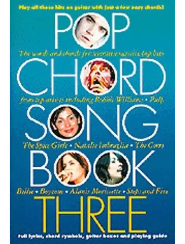 Horká Nabídka Pop Chord Songbook Three (akordy, texty, kytara)
