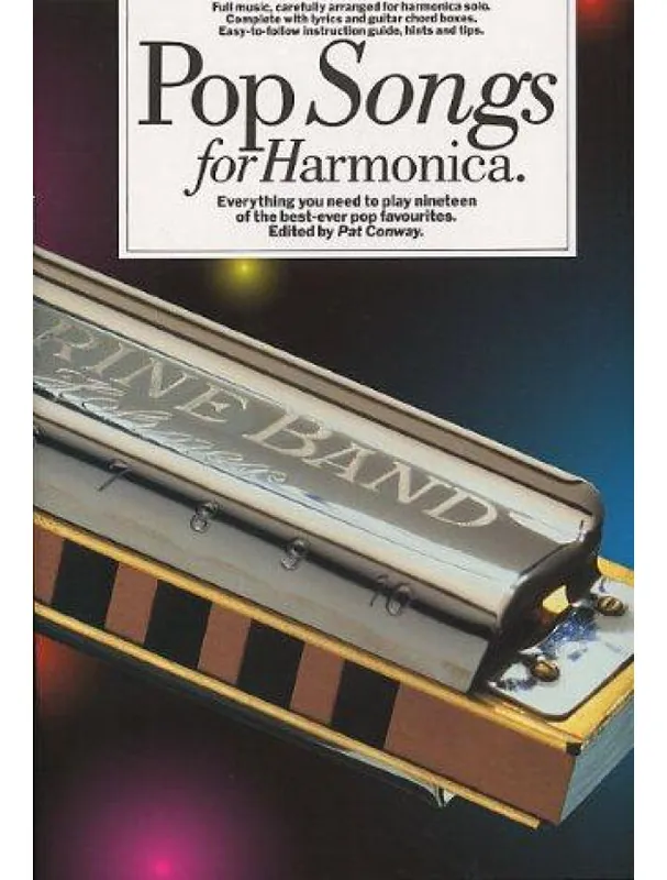 Cenově Výhodný Pop Songs For Harmonica (noty, harmonika)
