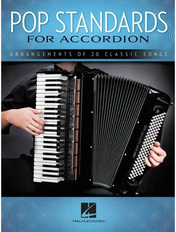 Pop Standards For Accordion Arrangements Of 20 Classic Songs (noty na akordeon) Horká Nabídka