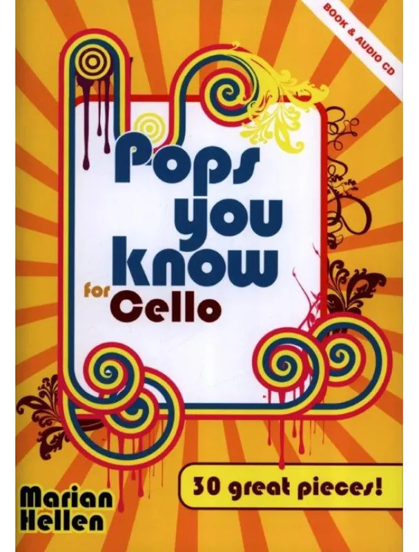 Sezónní Sleva Pops You Know (noty na violoncello, klavír)(+audio)