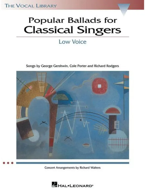 Popular Ballads for Classical Singers - Low Voice (noty na zpěv, hluboký hlas, klavír) Nízká Cena