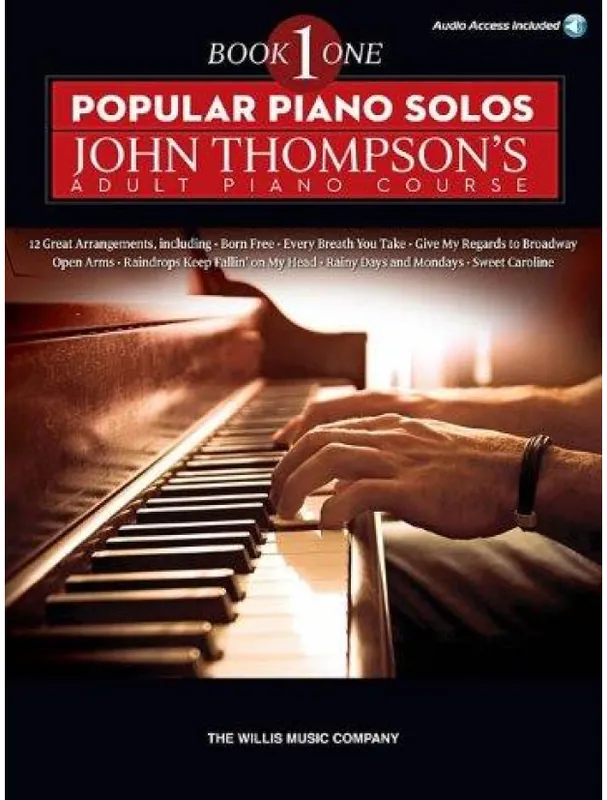 Popular Piano Solos John Thompson‘s Adult Piano Course - Book 1 (noty na sólo klavír) (+audio) Bezpečná Platba