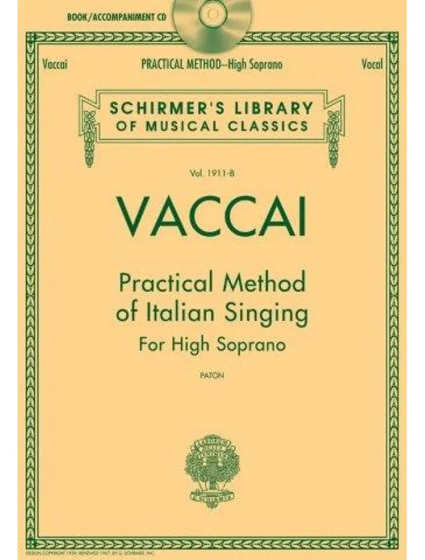 Kup Teď Practical Method of Italian Singing For High Soprano (noty na zpěv) (+audio)