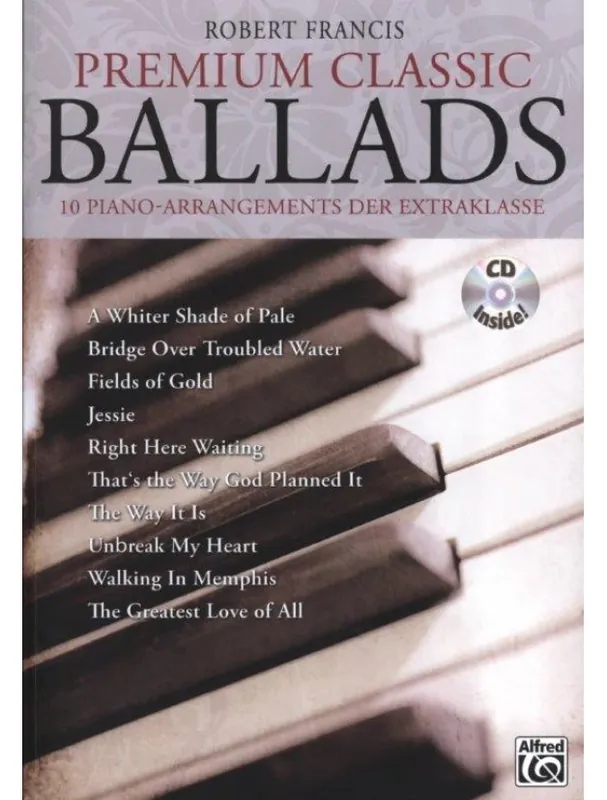 Cenový Hit Premium Classic Ballads (noty na klavír)(+audio)