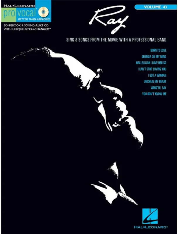 Pro Vocal Men‘s 43 Ray Charles (noty, melodická linka, akordy) (+audio) Horká Nabídka