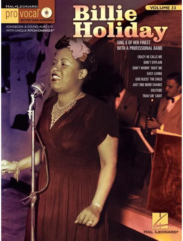 Dokud Zásoby Vydrží Pro Vocal Women‘s 33 Billie Holiday (noty, melodická linka, akordy) (+audio)
