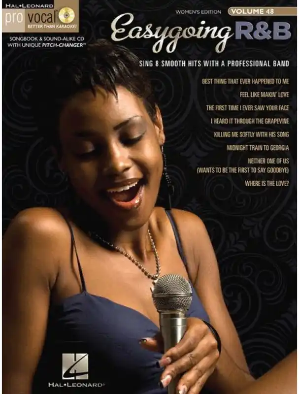 Dokud Zásoby Vydrží Pro Vocal Women‘s 48 Easygoing R & B (noty, melodická linka, akordy) (+audio)
