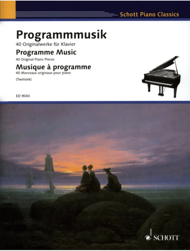Aktuální Programme Music 40 Original Piano Pieces (noty na klavír)