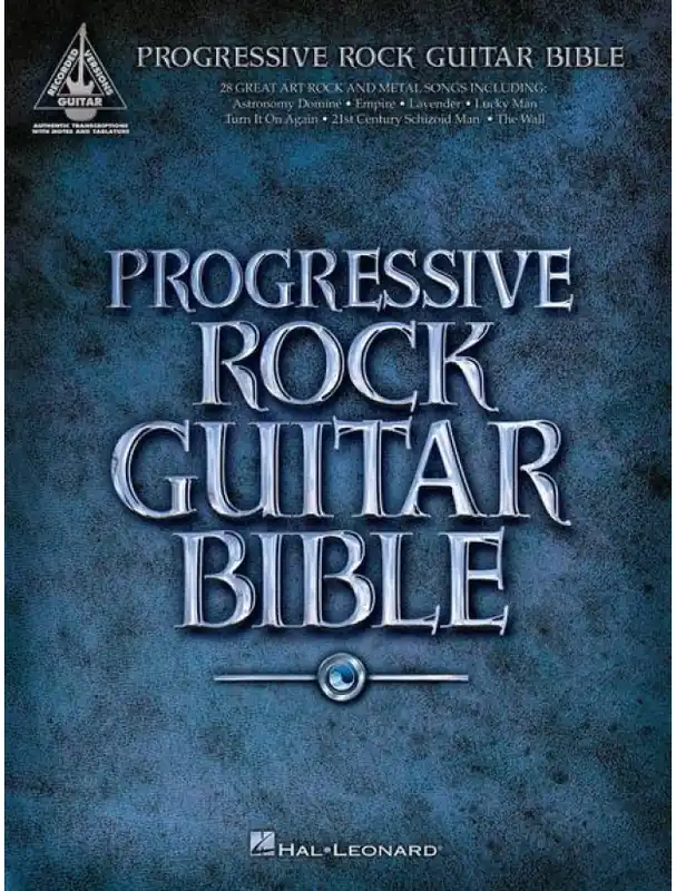 Omezená Nabídka Progressive Rock Guitar Bible (noty, tabulatury na kytaru)