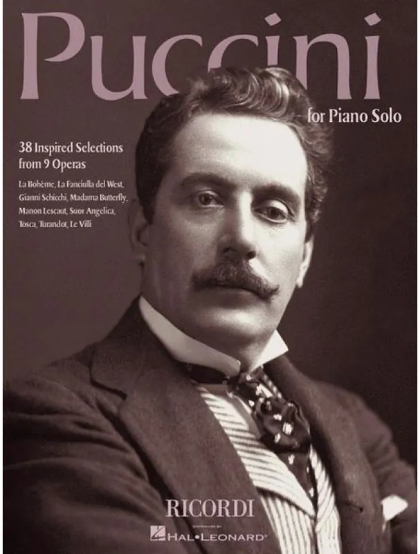 Nejlepší Cena Puccini for Piano Solo (noty na klavír)