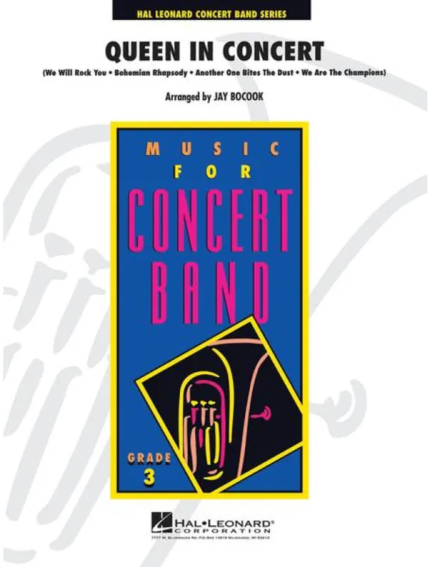 Cenová Bomba Queen in Concert (noty pro školní orchestr, party, partitura)