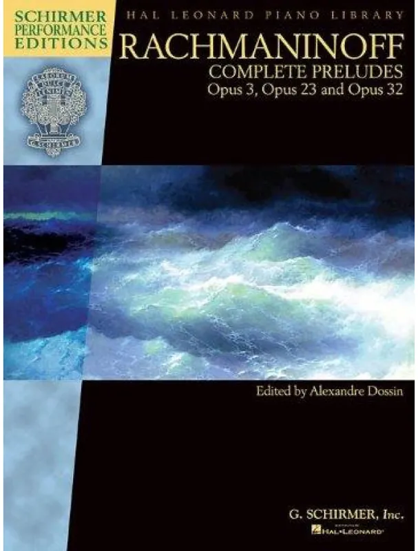 Cenový Hit Rachmaninov Complete Preludes For Piano, Op. 3, 23 And 32 (Schirmer Performance Editions) (noty na sólo klavír)