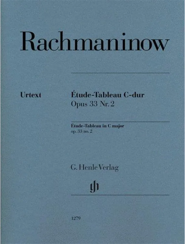 Sezónní Sleva Rachmaninov Étude-Tableau In C Op. 33 No. 2 (noty na klavír)