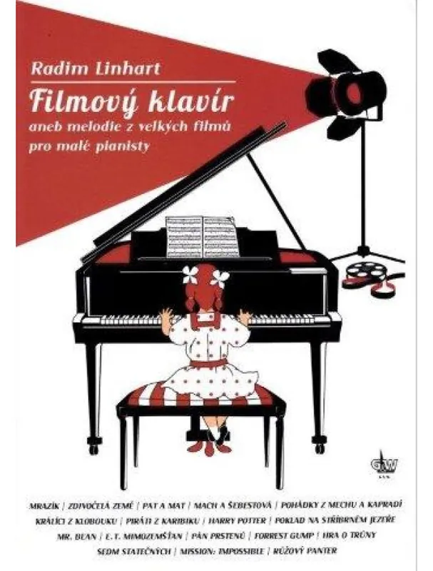 Radim Linhart Filmový klavír 1 aneb melodie z velkých filmů pro malé pianisty Jen Po Omezenou Doba