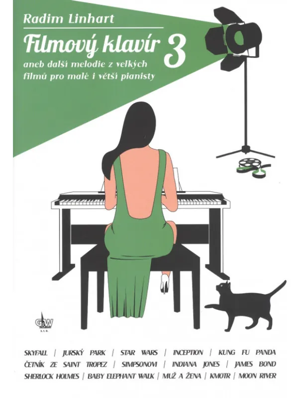Radim Linhart Filmový klavír 3 aneb melodie z velkých filmů pro malé pianisty Omezená Nabídka