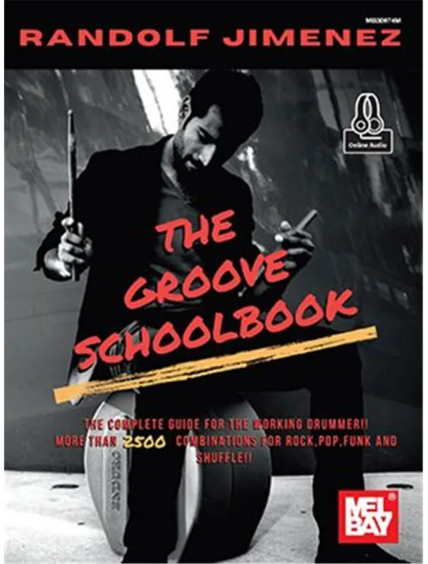 Randolf Jiminez The Groove Schoolbook (noty na bicí) (+audio) Nová Kolekce