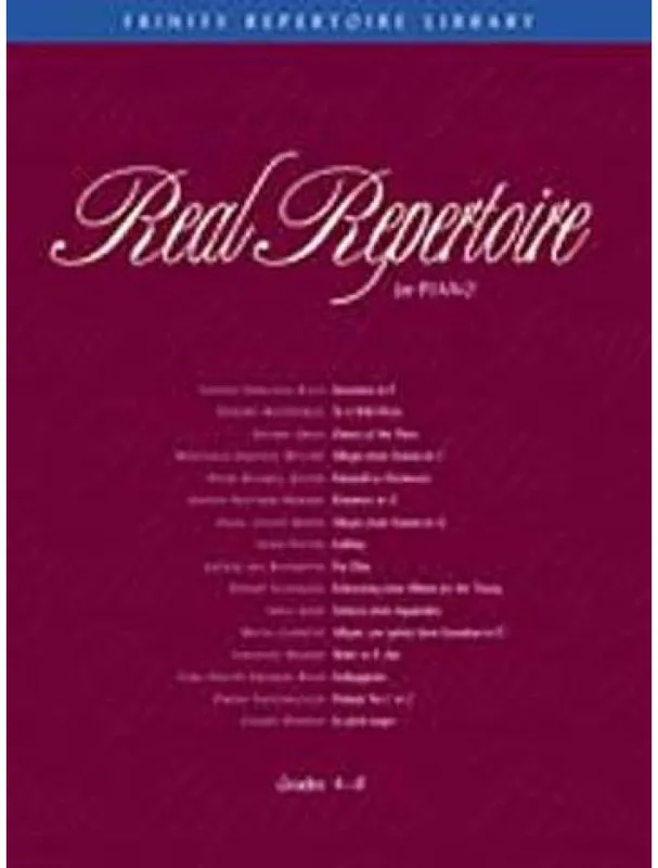 Výprodej Real Repertoire For Piano Grades 4-6 (noty na sólo klavír)